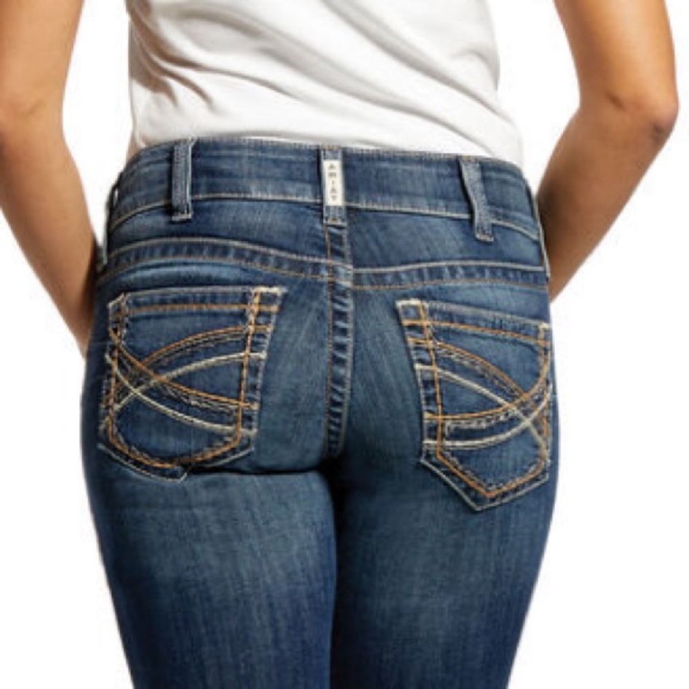 REAL MIDRISE Stretch Entwined Festival Boot Jean